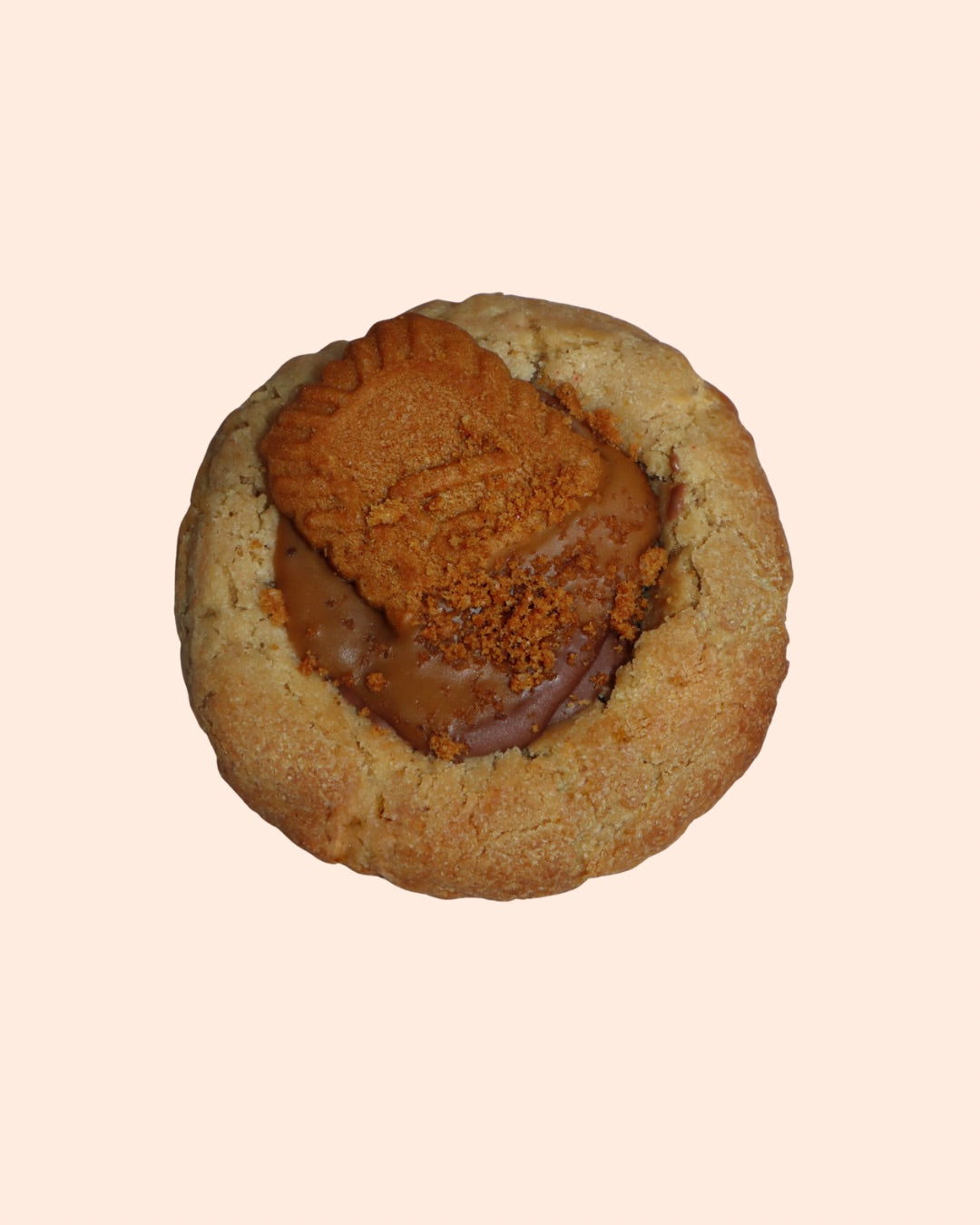 Milk Choc & Biscoff Gourmet Topped Cookie