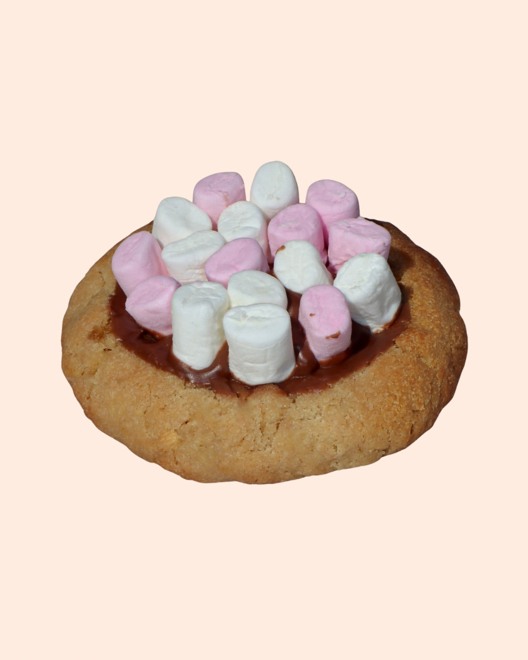 Milk Choc Marshmallow Gourmet Topped Cookie