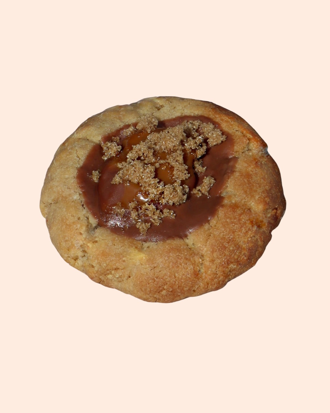 Milk Choc Caramel & Brown Sugar Gourmet Topped Cookie